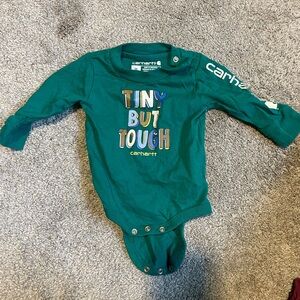 Carhartt Teal Infant Bodysuit